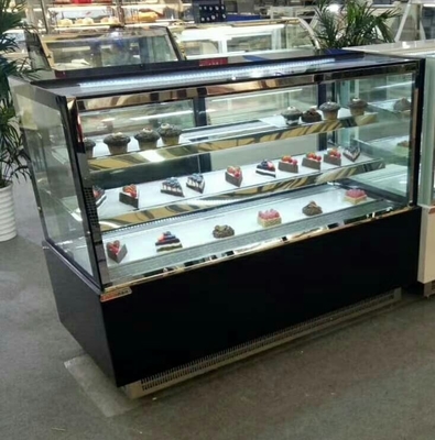 R134a Cooling Systems Digital Controller Cake Display Cabinet 450L Capacity