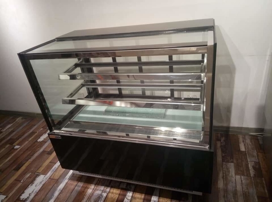 R134a Cooling Systems Digital Controller Cake Display Cabinet 450L Capacity